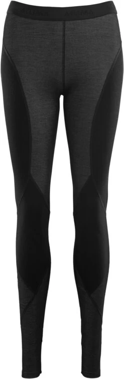 Aclima FlexWool Leggings Dames, Zwart