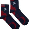 Aclima Running Sokken 2 Paar, Blauw/rood
