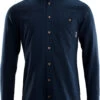 Aclima Woven Wool Shirt Heren, Blauw -Sport- En Outdoorkleding aclima woven wool shirt men navy blazer 1