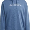 Adidas TERREX Large Logo Hoody Unitefit Men, Blauw -Sport- En Outdoorkleding adidas terrex large logo hoody unitefit men wonder steel 1