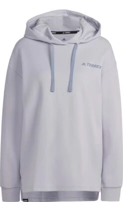 Adidas TERREX Logo Graphic Hoody Women, Zilver