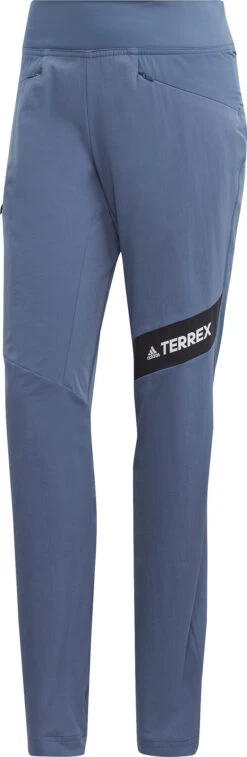Adidas TERREX TR Alpclimbing Softshell Light Pants Women, Blauw