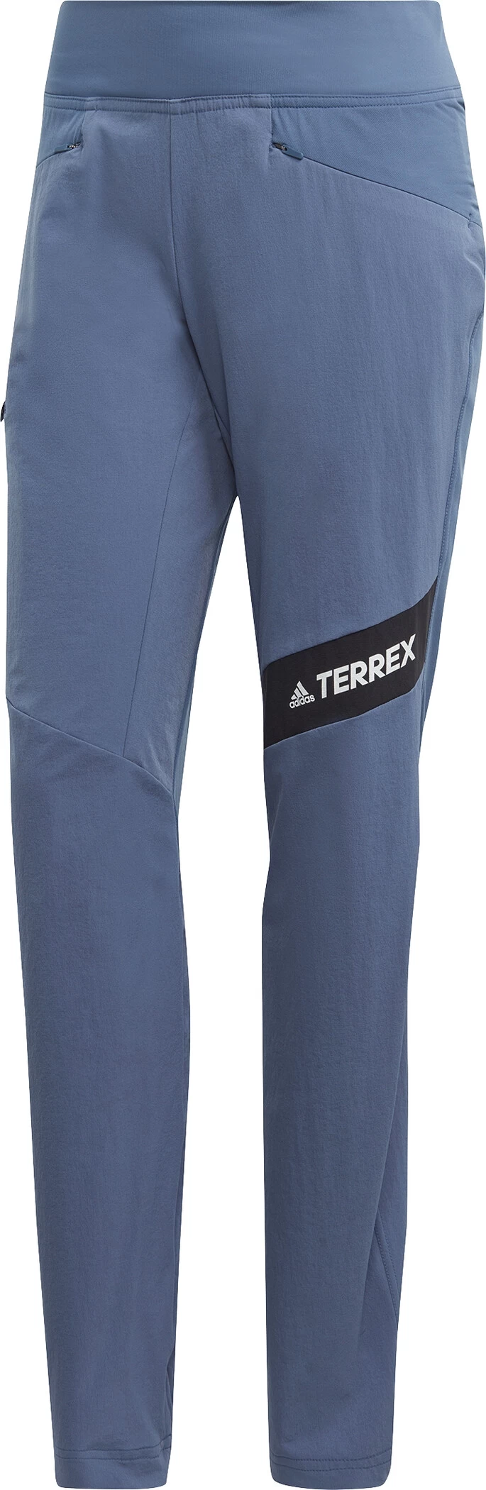 Adidas TERREX TR Alpclimbing Softshell Light Pants Women, Blauw 3 Adidas TERREX TR Alpclimbing Softshell Light Pants Women, Blauw