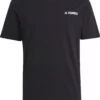 Adidas TERREX TX Mountaineering GFX Tee Men, Zwart -Sport- En Outdoorkleding adidas terrex tx mountaineering gfx tee men black 1