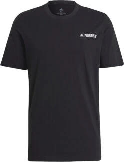 Adidas TERREX TX Mountaineering GFX Tee Men, Zwart