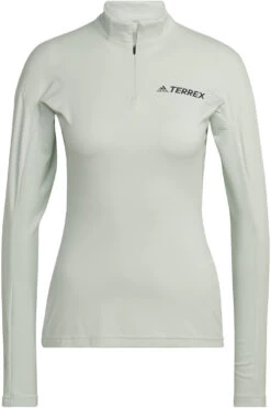 Adidas TERREX XPR Shirt Met Lange Mouwen Dames, Groen