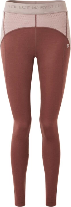 ARTILECT Darkhorse 185 Zoned Legging Dames, Rood/roze