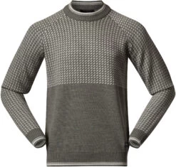 Bergans Alvdal Wollen Trui Heren, Olijf