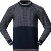 Bergans Alvdal Wollen Trui Heren, Blauw -Sport- En Outdoorkleding bergans alvdal wool jumper men navy blue vanilla white 1