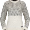 Bergans Alvdal Wollen Trui Dames, Wit -Sport- En Outdoorkleding bergans alvdal wool jumper women vanilla white solid dark grey 1