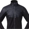 Bergans Senja Midlayer Jas Heren, Zwart -Sport- En Outdoorkleding bergans senja midlayer jacket men black solid charcoal 1