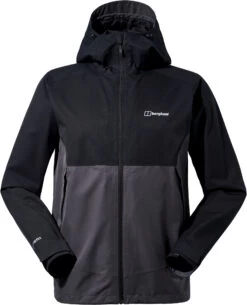Berghaus Fellmaster Interactive Shell Jas Heren, Zwart/grijs
