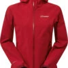 Berghaus Mehan Vented Shell Jas Dames, Rood -Sport- En Outdoorkleding berghaus mehan vented shell jacket women red dahlia 1
