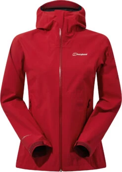 Berghaus Mehan Vented Shell Jas Dames, Rood