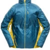 Big Agnes Smokin Axle Jas Heren, Blauw/geel -Sport- En Outdoorkleding big agnes smokin axle jacket men blue gold 1