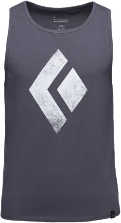 Black Diamond Chalked Up Tanktop Heren, Grijs