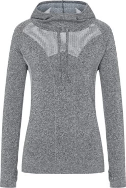 Black Diamond Crux Capuchon Trui Dames, Grijs