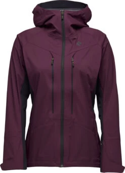 Black Diamond Dawn Patrol Hybrid Shell Jas Dames, Violet