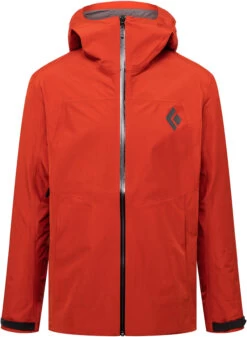 Black Diamond Liquid Point Shell Jas Heren, Oranje