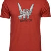 Black Diamond Rock On SS Tee Heren, Rood -Sport- En Outdoorkleding black diamond rock on ss tee men red rock 1