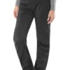 Black Diamond Stormline Stretch Regenbroek Met Volledige Rits Dames, Zwart