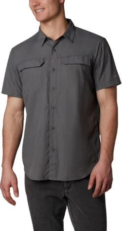 Columbia Silver Ridge 2.0 SS Shirt Heren, Grijs
