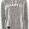 Craft Core Craft Kap Heren, Grijs -Sport- En Outdoorkleding craft core craft hood men grey melange 1