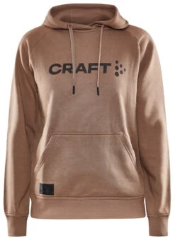 Craft Core Craft Trui Met Capuchon Dames, Bruin