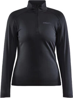 Craft Core Gain Midlayer Dames, Zwart