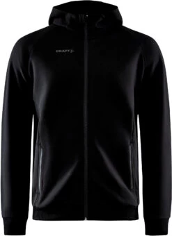 Craft Core Soul Kap Met Volledige Rits Heren, Zwart