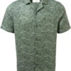 Craghoppers NosiBotanical Hula Shirt Met Korte Mouwen Heren, Olijf 1 Craghoppers NosiBotanical Hula Shirt Met Korte Mouwen Heren, Olijf -Sport- En Outdoorkleding craghoppers nosibotanical hula short sleeved shirt men spruce greenprint 1
