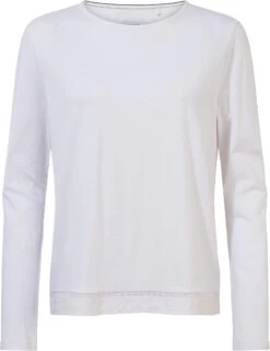 Craghoppers NosiBotanical Magnolia Top Met Lange Mouwen Dames, Wit