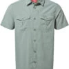Craghoppers NosiLife Adventure II Shirt Met Korte Mouwen Heren, Groen -Sport- En Outdoorkleding craghoppers nosilife adventure ii short sleeved shirt men sage 1