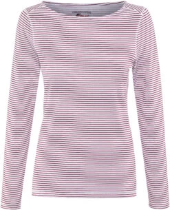 Craghoppers NosiLife Erin II Longsleeve Shirt Dames, Rood/wit