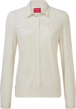 Craghoppers NosiLife Pro IV Shirt Met Lange Mouwen Dames, Grijs