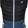 Dare 2b Culmination Wool Vest Women, Zwart/petrol -Sport- En Outdoorkleding dare 2b culmination wool vest women black orion grey 1