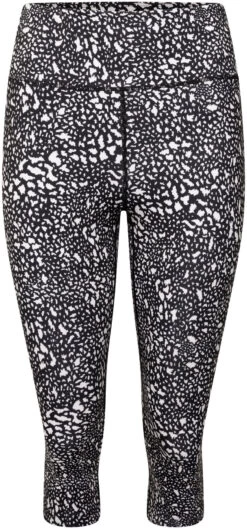 Dare 2b Influential 3/4 Panty Dames, Zwart/wit