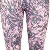 Dare 2b Influential 3/4 Panty Dames, Zwart/violet -Sport- En Outdoorkleding dare 2b influential 3 4 tights women dusty lavender feather print 1