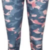Dare 2b Influential Panty's Dames, Grijs/roze -Sport- En Outdoorkleding dare 2b influential tights women powder pink camo print 1