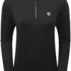 Dare 2b Lowline II Stretch LS Top Dames, Zwart -Sport- En Outdoorkleding dare 2b lowline ii stretch ls top women black 1