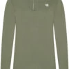 Dare 2b Lowline II Stretch LS Top Dames, Olijf -Sport- En Outdoorkleding dare 2b lowline ii stretch ls top women duck green 1