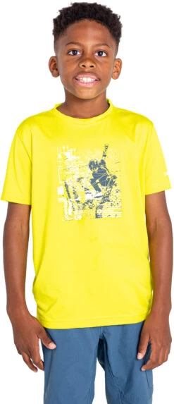 Dare 2b Rightful Tee Kinderen, Geel