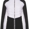 Dare 2b Surmount II Wollen Hybride Jas Dames, Zwart/wit -Sport- En Outdoorkleding dare 2b surmount ii wool hybrid jacket women cosmic sky black white 1