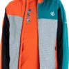 Dare 2b Thriving Core Stretch Jacket Kids, Oranje/grijs 1 Dare 2b Thriving Core Stretch Jacket Kids, Oranje/grijs -Sport- En Outdoorkleding dare 2b thriving core stretch jacket kids trail blaze fortune green slate stripe 1