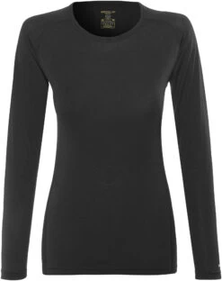 Devold Breeze LS Shirt Dames, Zwart