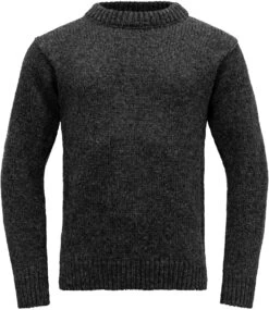 Devold Nansen Sweater Met Ronde Hals, Grijs