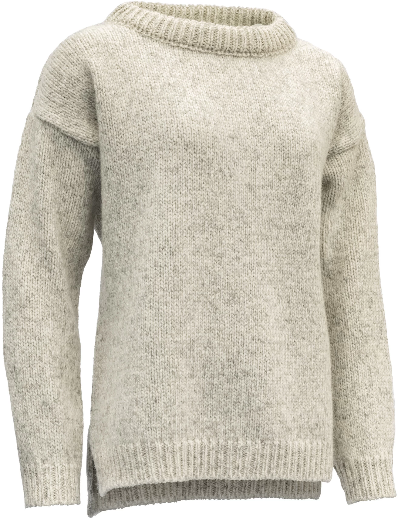 Devold Nansen Gespleten Zoom Sweater Dames, Beige 3 Devold Nansen Gespleten Zoom Sweater Dames, Beige