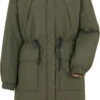 DIDRIKSONS Anna Omkeerbare Parka Dames, Groen/beige -Sport- En Outdoorkleding didriksons anna reversible parka women beige deep green 1