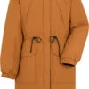 DIDRIKSONS Anna Omkeerbare Parka Dames, Oranje/zwart