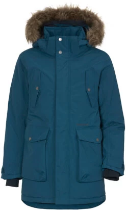 DIDRIKSONS Jerke Parka Jongens, Blauw